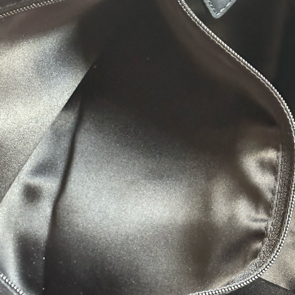 Coach Black Shoulder Bag with Embossed Pattern - Picture 10 of 15